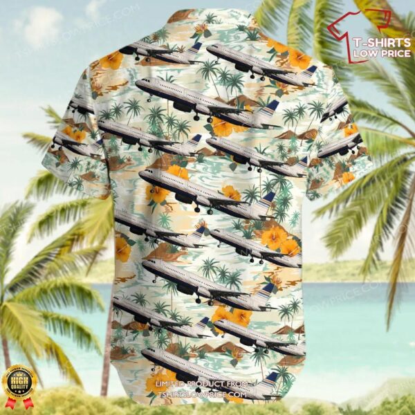 Airbus A321-231 Privilege Style Hawaiian Shirt Airbus A321-231 Privilege Style Hawaiian Shirt