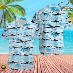 Boeing 777-219(ER) Privilege Style Hawaiian Shirt Boeing 777-219(ER) Privilege Style Hawaiian Shirt