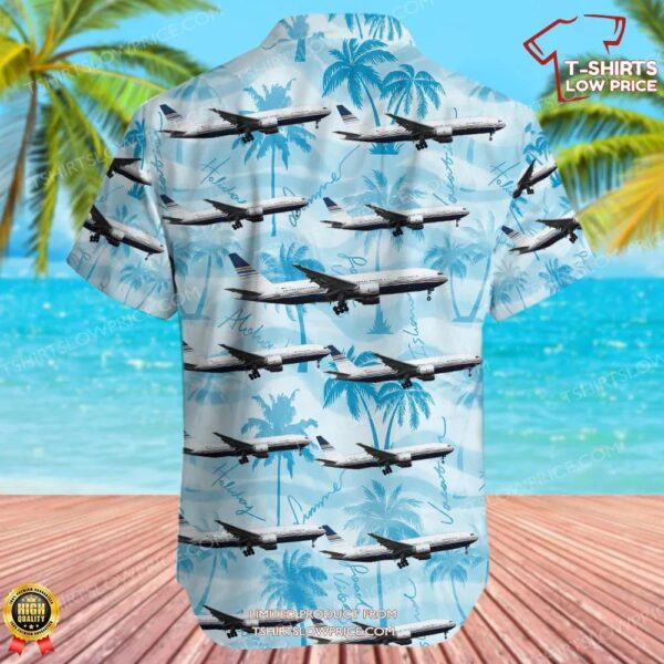 Boeing 777-219(ER) Privilege Style Hawaiian Shirt