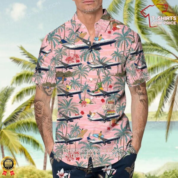Airbus A330-243 Privilege Style Hawaiian Shirt Airbus A330-243 Privilege Style Hawaiian Shirt