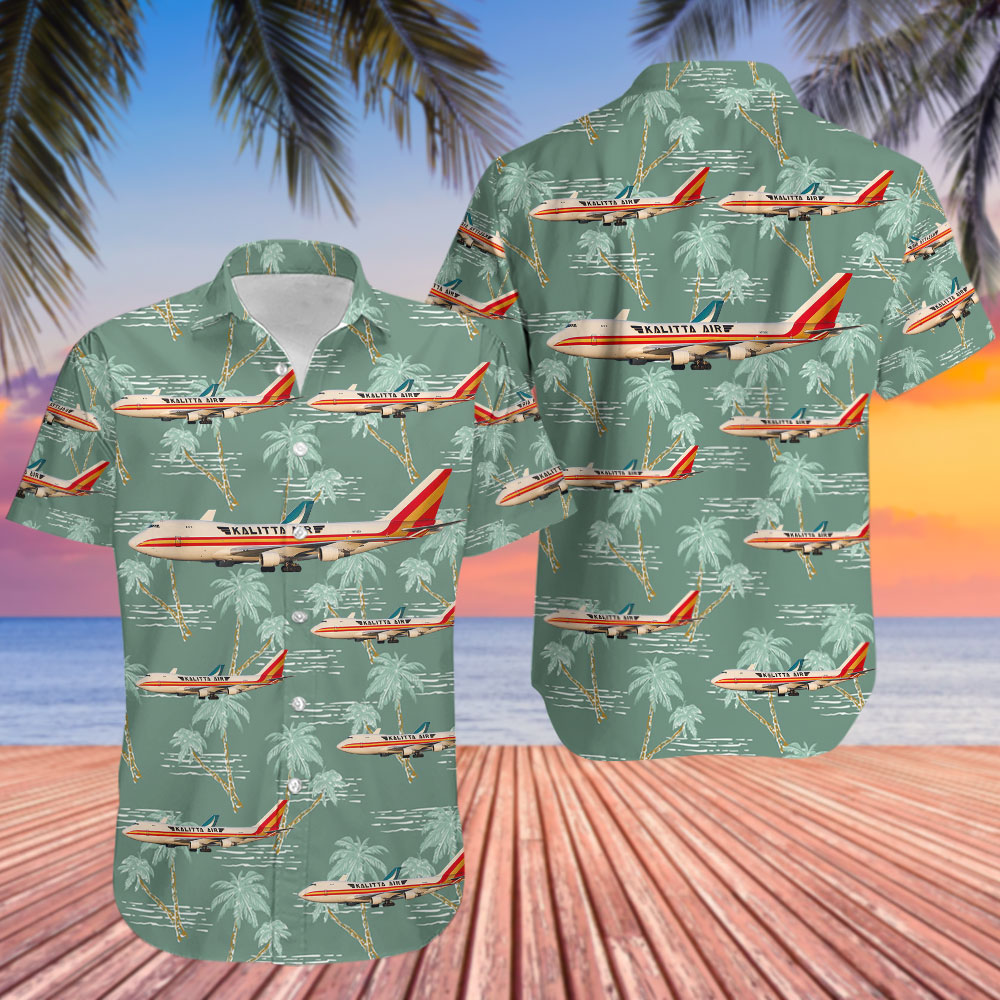 Boeing 747-4B5F(SCD) Kalitta Air Hawaiian Shirt 0
