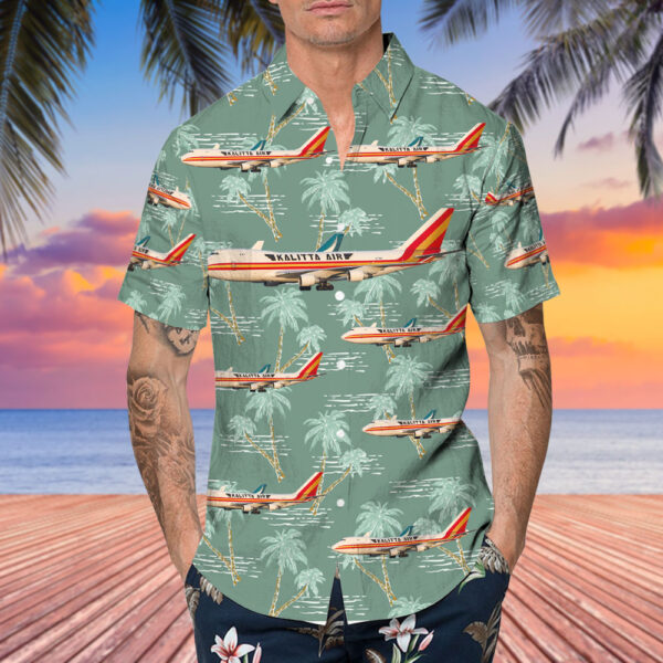 Boeing 747-4B5F(SCD) Kalitta Air Hawaiian Shirt