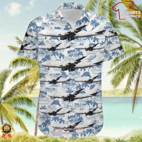 Boeing 747-4H6(BCF) Kalitta Air Hawaiian Shirt