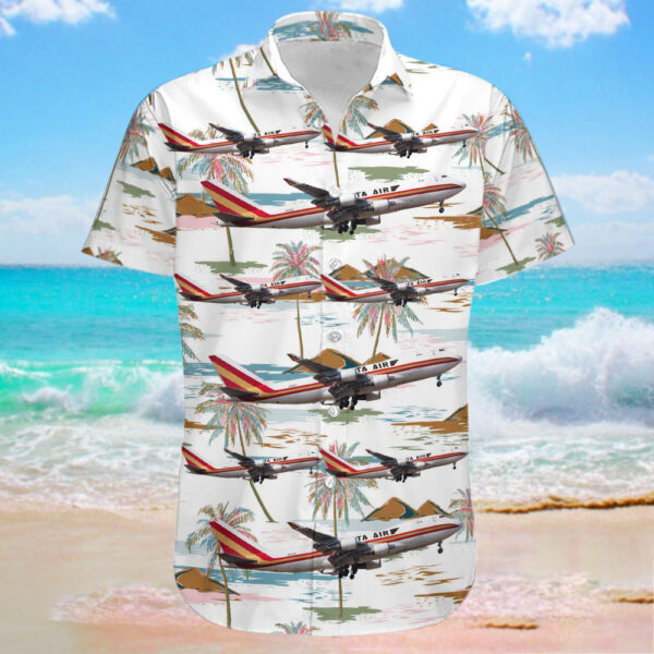 Boeing 747-481F(SCD) Kalitta Air Hawaiian Shirt