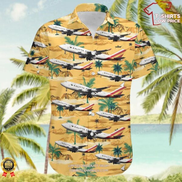 Boeing 747-446(BCF) Kalitta Air Hawaiian Shirt