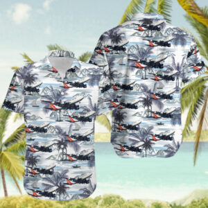 Boeing 747-4HQERF Kalitta Air Hawaiian Shirt