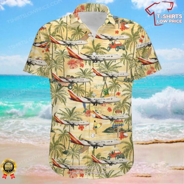 Boeing 747-4R7F(SCD) Kalitta Air Hawaiian Shirt