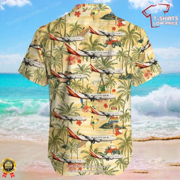Boeing 747-4R7F(SCD) Kalitta Air Hawaiian Shirt