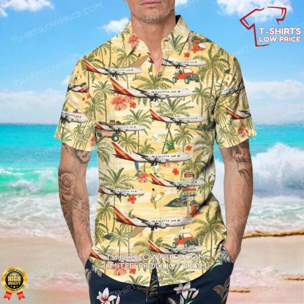 Boeing 747-4R7F(SCD) Kalitta Air Hawaiian Shirt