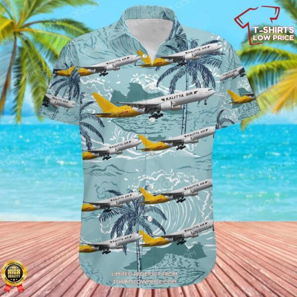 Boeing 777-F1H Kalitta Air Hawaiian Shirt Boeing 777-F1H Kalitta Air Hawaiian Shirt
