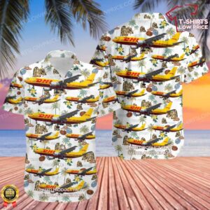 Airbus A300B4-622R(F) DHL (European Air Transport) Hawaiian Shirt Airbus A300B4-622R(F) DHL (European Air Transport) Hawaiian Shirt