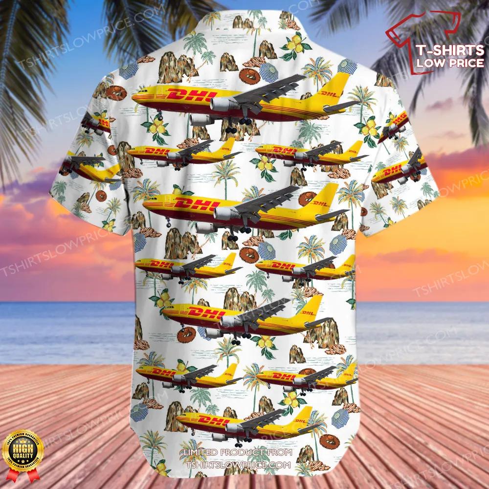 Airbus A300B4 622RF DHL European Air Transport Hawaiian Shirt 3 Airbus A300B4 622RF DHL European Air Transport Hawaiian Shirt 3