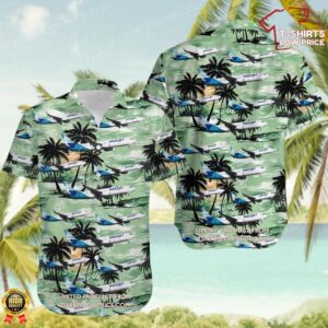 Boeing 737-8CT WestJet Airlines Hawaiian Shirt