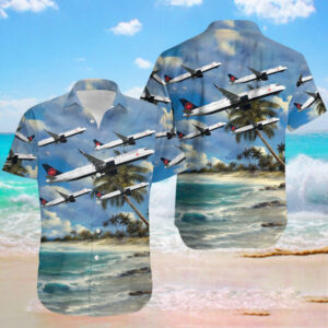 Airbus A321-211 Air Canada Hawaiian Shirt Airbus A321-211 Air Canada Hawaiian Shirt
