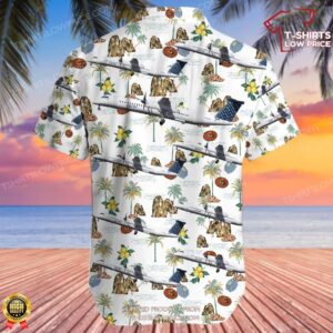 Bombardier Dash 8 Q402 Porter Airlines Hawaiian Shirt 3