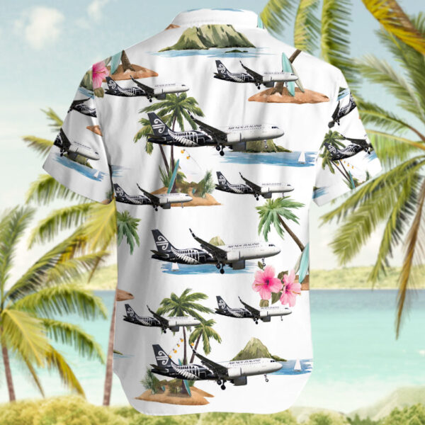 Airbus A320-271N Air New Zealand Hawaiian Shirt Airbus A320-271N Air New Zealand Hawaiian Shirt