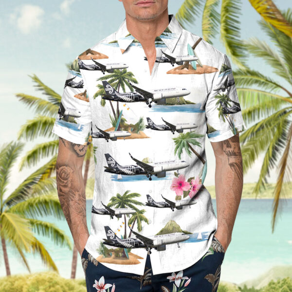 Airbus A320-271N Air New Zealand Hawaiian Shirt Airbus A320-271N Air New Zealand Hawaiian Shirt