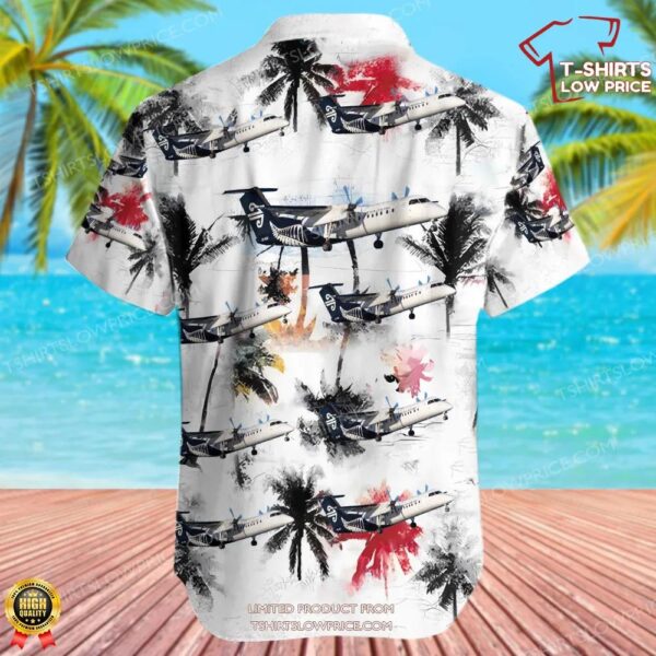 De Havilland Canada Dash 8-Q311 Air New Zealand Hawaiian Shirt De Havilland Canada Dash 8-Q311 Air New Zealand Hawaiian Shirt