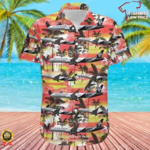 Boeing 777-319ER Air New Zealand Hawaiian Shirt
