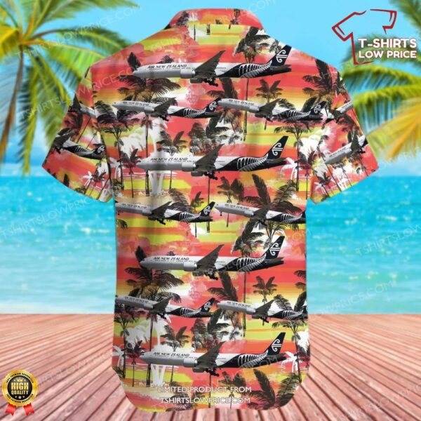 Boeing 777-319ER Air New Zealand Hawaiian Shirt Boeing 777-319ER Air New Zealand Hawaiian Shirt