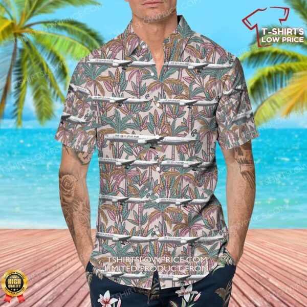Boeing 777-367ER Air New Zealand Hawaiian Shirt Boeing 777-367ER Air New Zealand Hawaiian Shirt