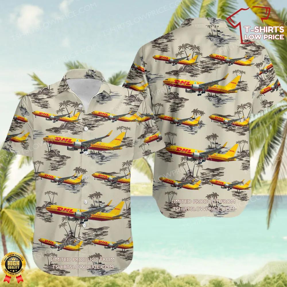 Boeing 767-316(ER)(BCF) DHL Air Hawaiian Shirt Boeing 767 316ERBCF DHL Air Hawaiian Shirt 1