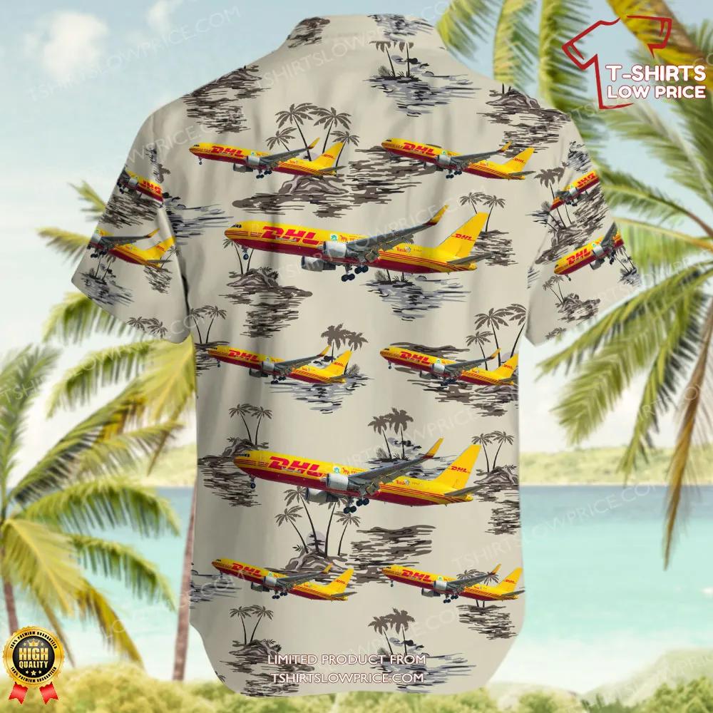 Boeing 767 316ERBCF DHL Air Hawaiian Shirt 3 Boeing 767 316ERBCF DHL Air Hawaiian Shirt 3