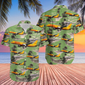 Boeing 757-236(SF) DHL Air Hawaiian Shirt