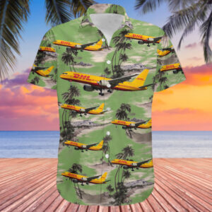 Boeing 757-236(SF) DHL Air Hawaiian Shirt