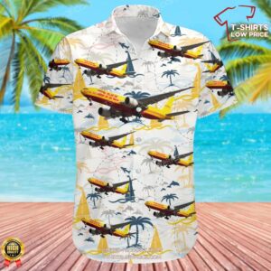 Boeing 777 F6N DHL Air Hawaiian Shirt 2