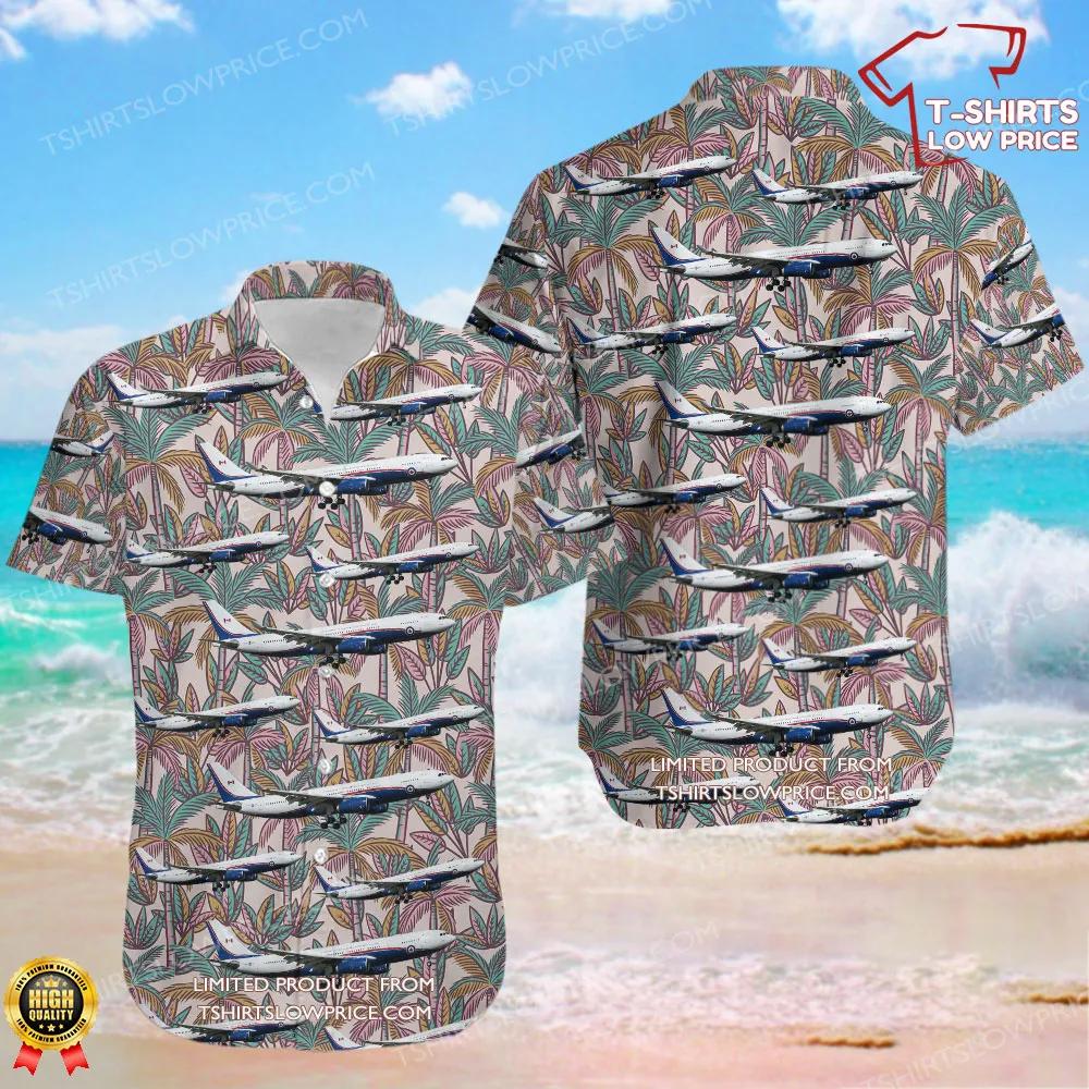 Airbus CC-330 Husky Canada Royal Canadian Air Force (RCAF) Hawaiian Shirt Airbus CC 330 Husky Canada Royal Canadian Air Force RCAF Hawaiian Shirt 1
