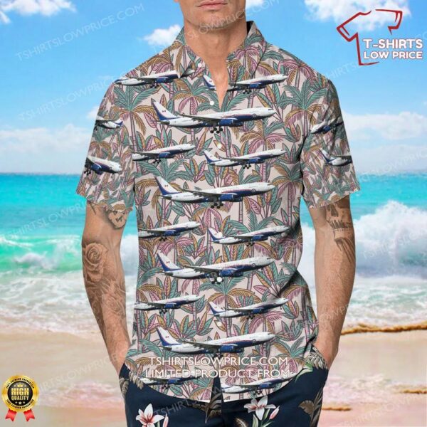 Airbus CC-330 Husky Canada Royal Canadian Air Force (RCAF) Hawaiian Shirt Airbus CC-330 Husky Canada Royal Canadian Air Force (RCAF) Hawaiian Shirt