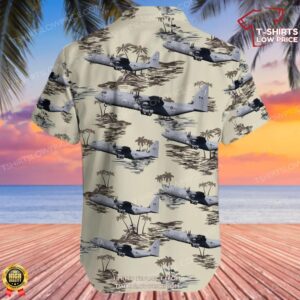 Lockheed Martin CC 130J Hercules Canada Royal Canadian Air Force RCAF Hawaiian Shirt 3