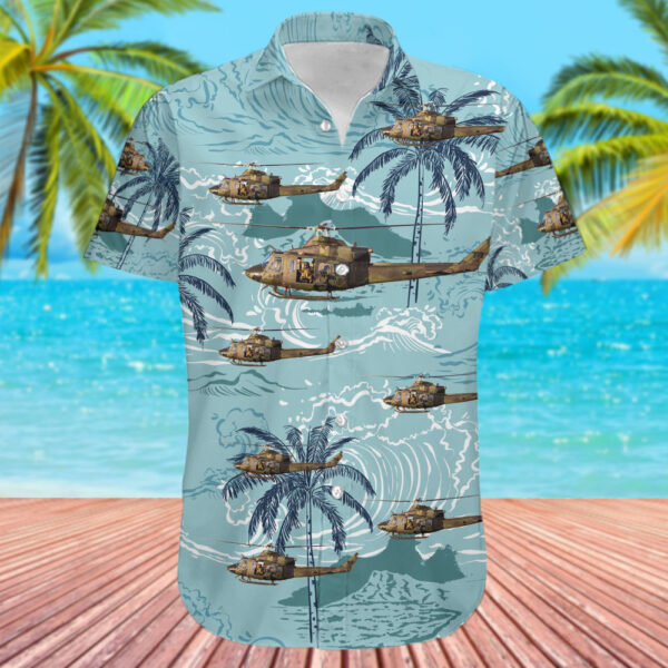 Bell CH-146 Griffon Canada Royal Canadian Air Force (RCAF) Hawaiian Shirt Bell CH-146 Griffon Canada Royal Canadian Air Force (RCAF) Hawaiian Shirt
