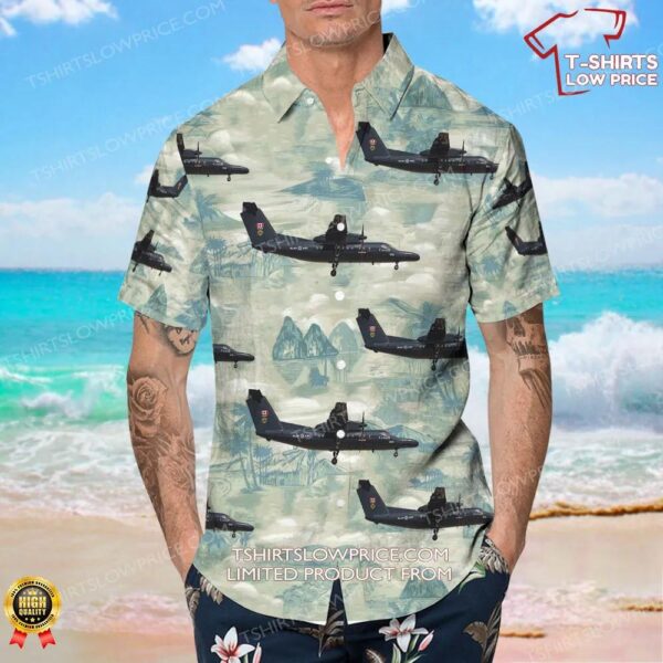 De Havilland Canada CT-142 Canada Royal Canadian Air Force (RCAF) Hawaiian Shirt De Havilland Canada CT-142 Canada Royal Canadian Air Force (RCAF) Hawaiian Shirt
