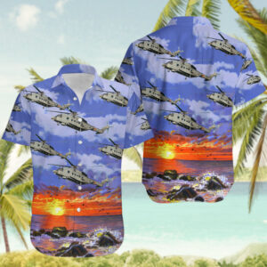 Sikorsky CH-148 Cyclone Canada Royal Canadian Air Force (RCAF) Hawaiian Shirt