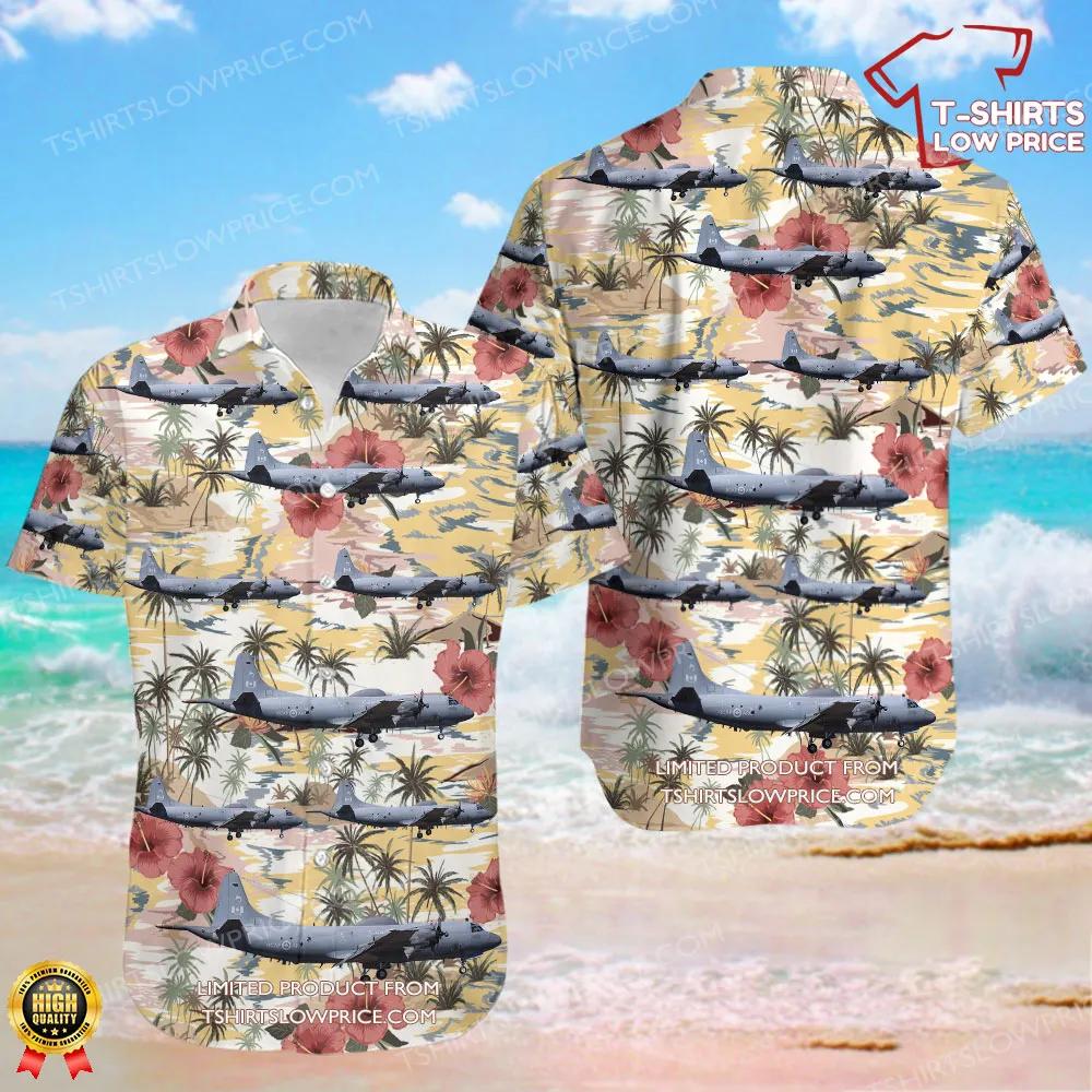 Lockheed CP-140 Aurora Canada Royal Canadian Air Force (RCAF) Hawaiian Shirt Lockheed CP 140 Aurora Canada Royal Canadian Air Force RCAF Hawaiian Shirt 1