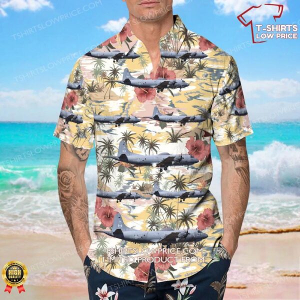 Lockheed CP-140 Aurora Canada Royal Canadian Air Force (RCAF) Hawaiian Shirt Lockheed CP-140 Aurora Canada Royal Canadian Air Force (RCAF) Hawaiian Shirt