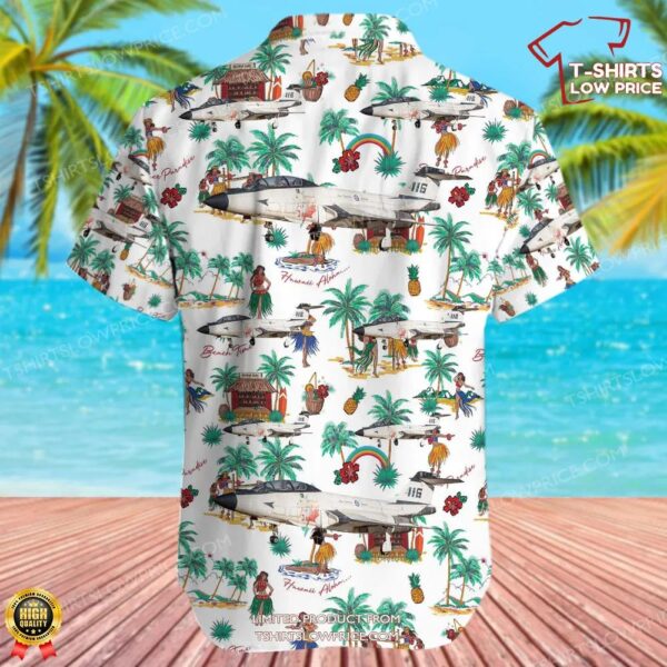 McDonnell CF-101B Voodoo Canada Royal Canadian Air Force (RCAF) Hawaiian Shirt McDonnell CF-101B Voodoo Canada Royal Canadian Air Force (RCAF) Hawaiian Shirt