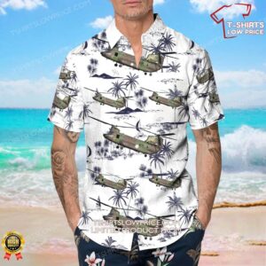Boeing CH 147F Chinook Canada Royal Canadian Air Force RCAF Hawaiian Shirt 4