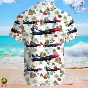 Boeing 737 8Q8 Chrono Aviation Hawaiian Shirt 3