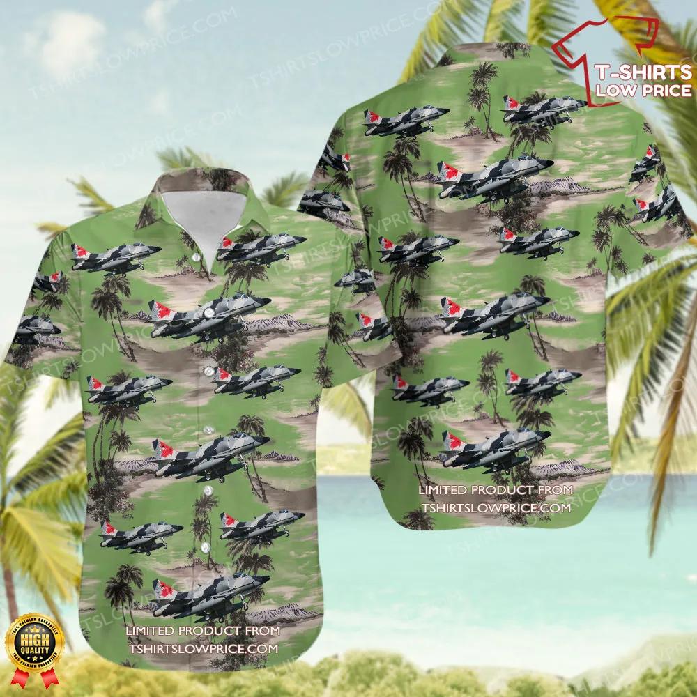 Douglas A-4N Skyhawk Draken International Hawaiian Shirt Douglas A 4N Skyhawk Draken International Hawaiian Shirt 1