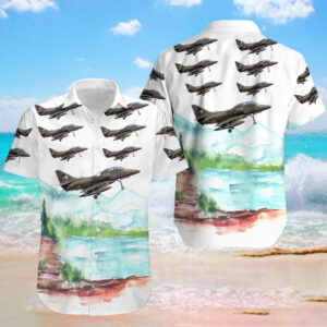 Douglas TA-4K Skyhawk Draken International Hawaiian Shirt Douglas TA-4K Skyhawk Draken International Hawaiian Shirt