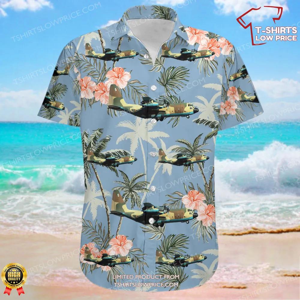 Lockheed KC 130H Hercules Spain Air Force Hawaiian Shirt 2 Lockheed KC 130H Hercules Spain Air Force Hawaiian Shirt 2