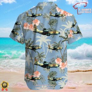 Lockheed KC 130H Hercules Spain Air Force Hawaiian Shirt 3