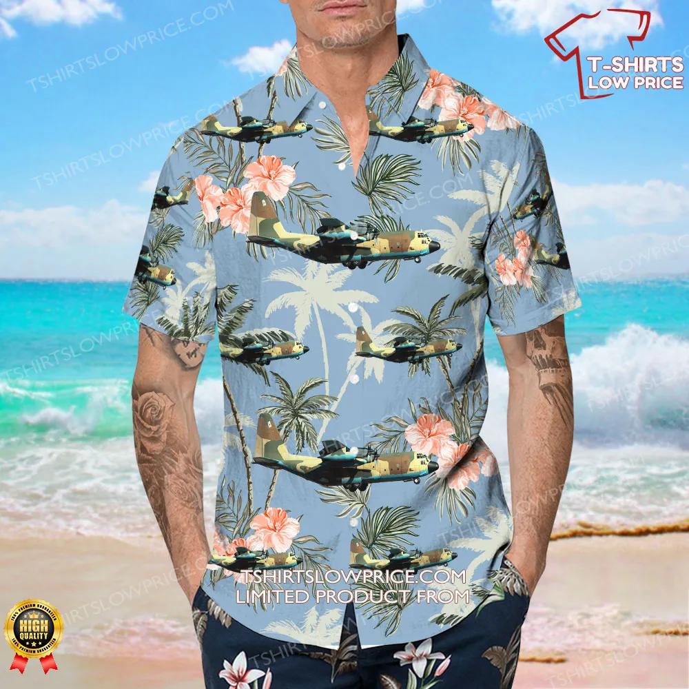 Lockheed KC 130H Hercules Spain Air Force Hawaiian Shirt 4 Lockheed KC 130H Hercules Spain Air Force Hawaiian Shirt 4