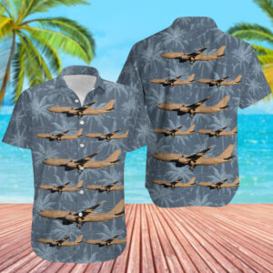 Airbus A330-202(MRTT) Spain Air Force Hawaiian Shirt Airbus A330-202(MRTT) Spain Air Force Hawaiian Shirt