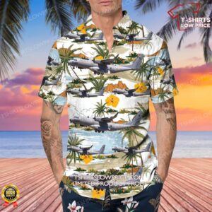 Airbus C295MP Persuader Spain Air Force Hawaiian Shirt 4
