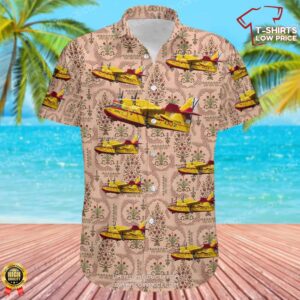 Canadair CL-415 Spain Air Force Hawaiian Shirt