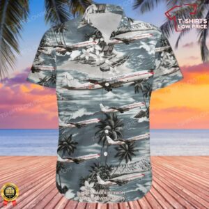 Boeing 707-331C Spain Air Force Hawaiian Shirt